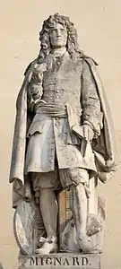 Mignard (vers 1853), Paris, palais du Louvre, cour Napoléon.