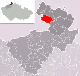 Localisation de Mikulášovice