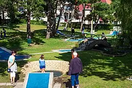 Mini golf de Bray-Dunes.