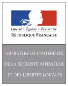 Logo du Ministère de l'Intérieur, de la Sécurité intérieure et des Libertés locales  de 2002 à 2005