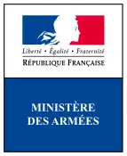 Logo du ministère des Armées de 2017 à 2020