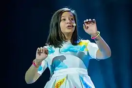 Mishela Rapo à Sofia (2015).