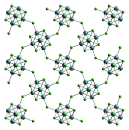 Image illustrative de l’article Chlorure de molybdène(II)