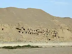 Certaines des cellules dédiées à la vie et à la méditation des moines