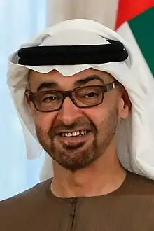 Émirats arabes unisMohammed ben Zayed Al Nahyane,Président