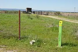 Balise de la route no 1