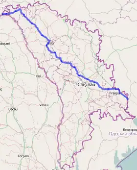 Image illustrative de l’article Route nationale M5 (Moldavie)