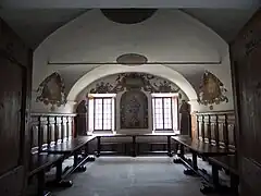 Le réfectoire restauré