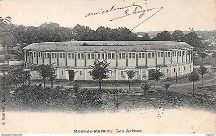 Arènes du Plumaçon, avant leur agrandissement en 1933