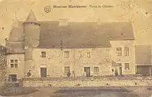 ancienne carte postale en noir et blanc