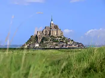 Le mont Saint-Michel.