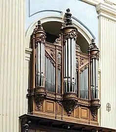 L'orgue de chœur de 1873.