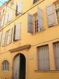 L'immeuble où vivait le pasteur Michel Bérauld, no 9 rue Armand-Cambon