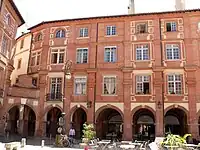 Place nationale de Montauban.