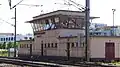 Poste d'aiguillage de la gare de Montbéliard.