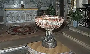 Fonts baptimaux du XVIIIe.