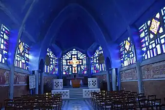 Intérieur de l'église.