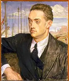 Henry de Montherlant, par Jacques-Émile Blanche (1922) (musée des Beaux-Arts de Rouen).