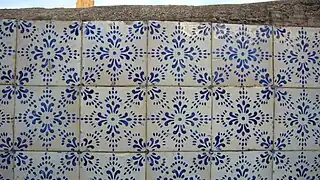 Carreaux XVIe siècle. Maison démolie du Forum de Trajan.