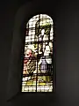 Vitrail de l'église - Don de la famille Justin Grimaitre Berberat