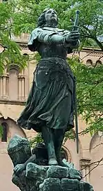 Statue de Jeanne d'Arc de Montigny-lès-Metz