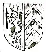 des blasons : claude de la Fille aliénor Germigny