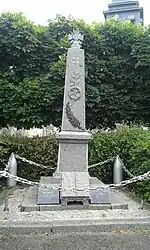 Le monument aux morts.