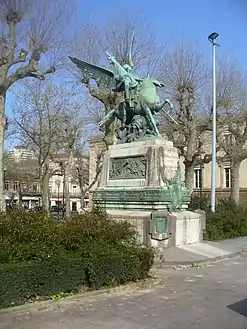 vue sur le côté sud