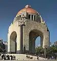 Monument à la Révolution à Mexico, 1938.