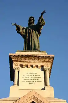 Monument à Arnaud de Brescia