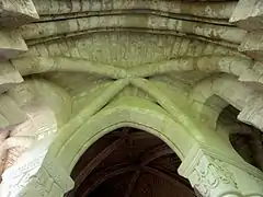 Voûte de la 2e travée.