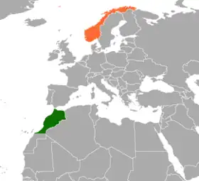 Norvège et Maroc