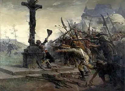 Mort de Sauveur le héros breton (1889), musée des Beaux-Arts de Bordeaux.