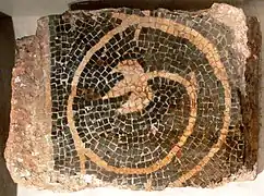 Fragment de mosaïque ancienne, présummée provenant d'EsprelsMusée Georges-Garret