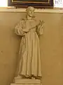 Statue de saint François d'Assise.