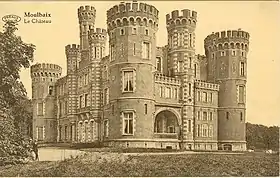 Château de Moulbaix vers 1900