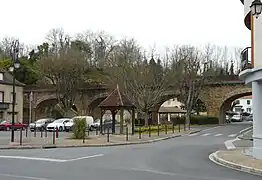 Le viaduc de Mouleydier.