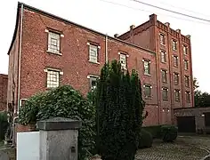 Ancienne minoterie, vue de la rue de la Paix-Dieu