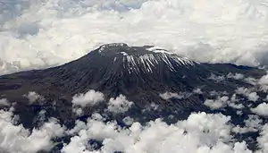 Sommet de Kibo du Kilimanjaro