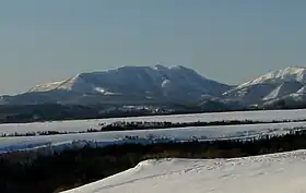 Vue du mont Shibetsu.