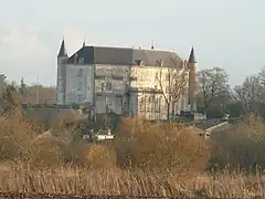 Le château vu de l'ouest