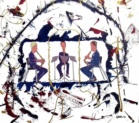 Mozart Divertimento pour 3 cors de basset (Kay Lipton - "Art Informed By Music")