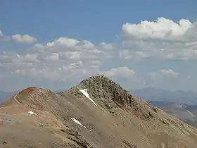 Vue du sommet depuis le mont Cameron.