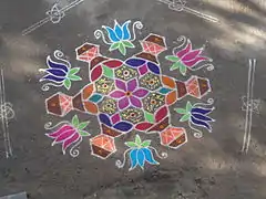 Makara Sankranti est une fête célébrée fastueusement en Andhra Pradesh, elle marque la fin de l'hiver et la reprise des activités agricoles.