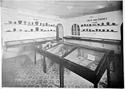 Une salle du musée en 1931.