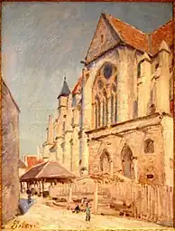 L'Église de Moret (1894)Avignon, musée Calvet.