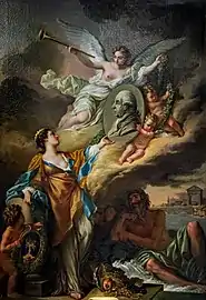 Allégorie sur l'inondation du Tarn 1768, Musée Ingres-Bourdelle