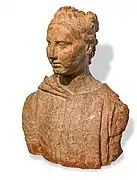 Buste de la Liberté, 1918 - Terre cuite