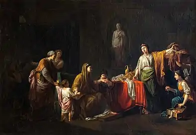 Cornélie mère des Gracques - Jean-François-Pierre Peyron