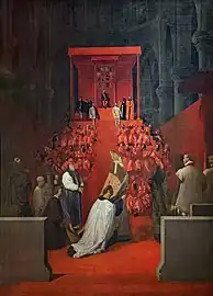 Le Duc d'Albe à Sainte-Gudule à Bruxelles